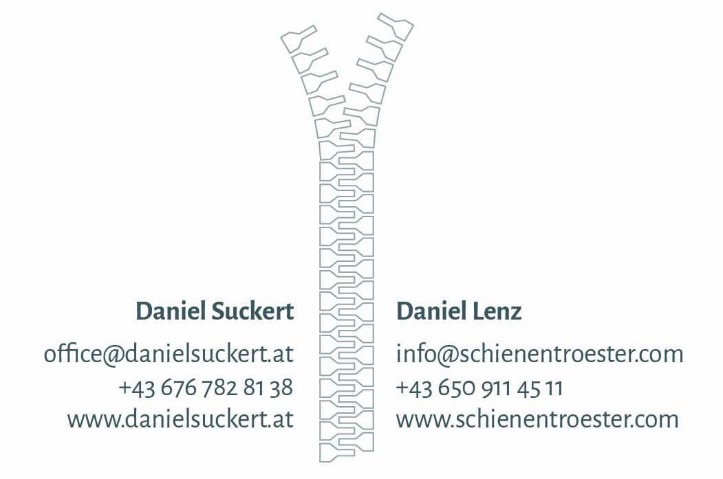 Visitenkarte von SuSchie Rückseite