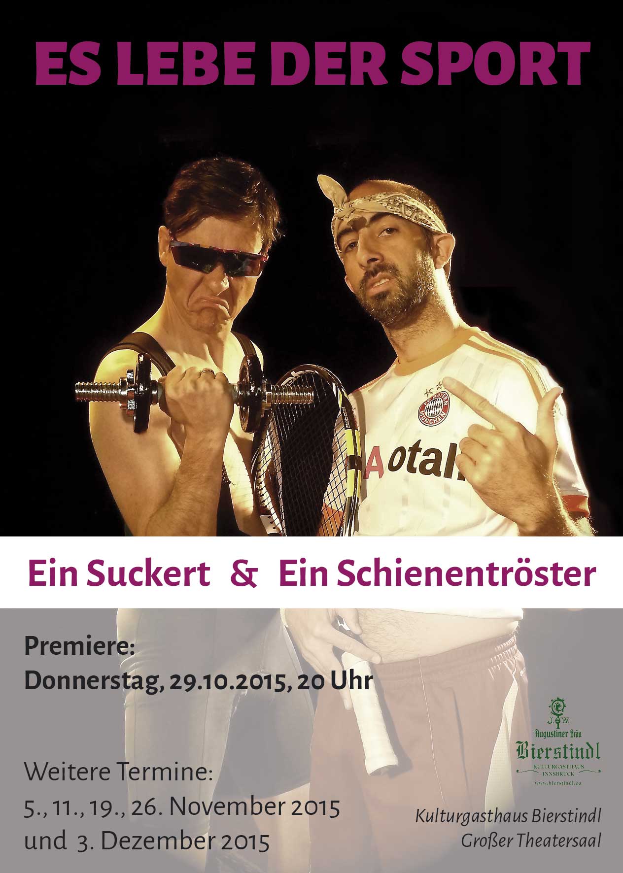 Flyer zur Premiere Bild